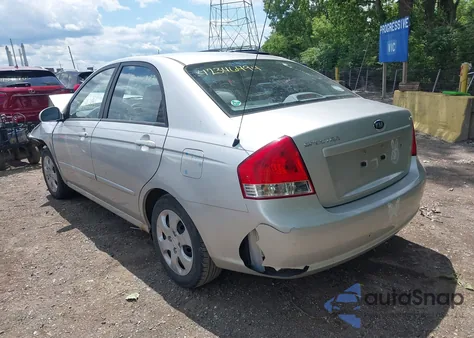 2009 Kia Spectra Lx z USA, uszkodzony, nr VIN KNAFE221895610982